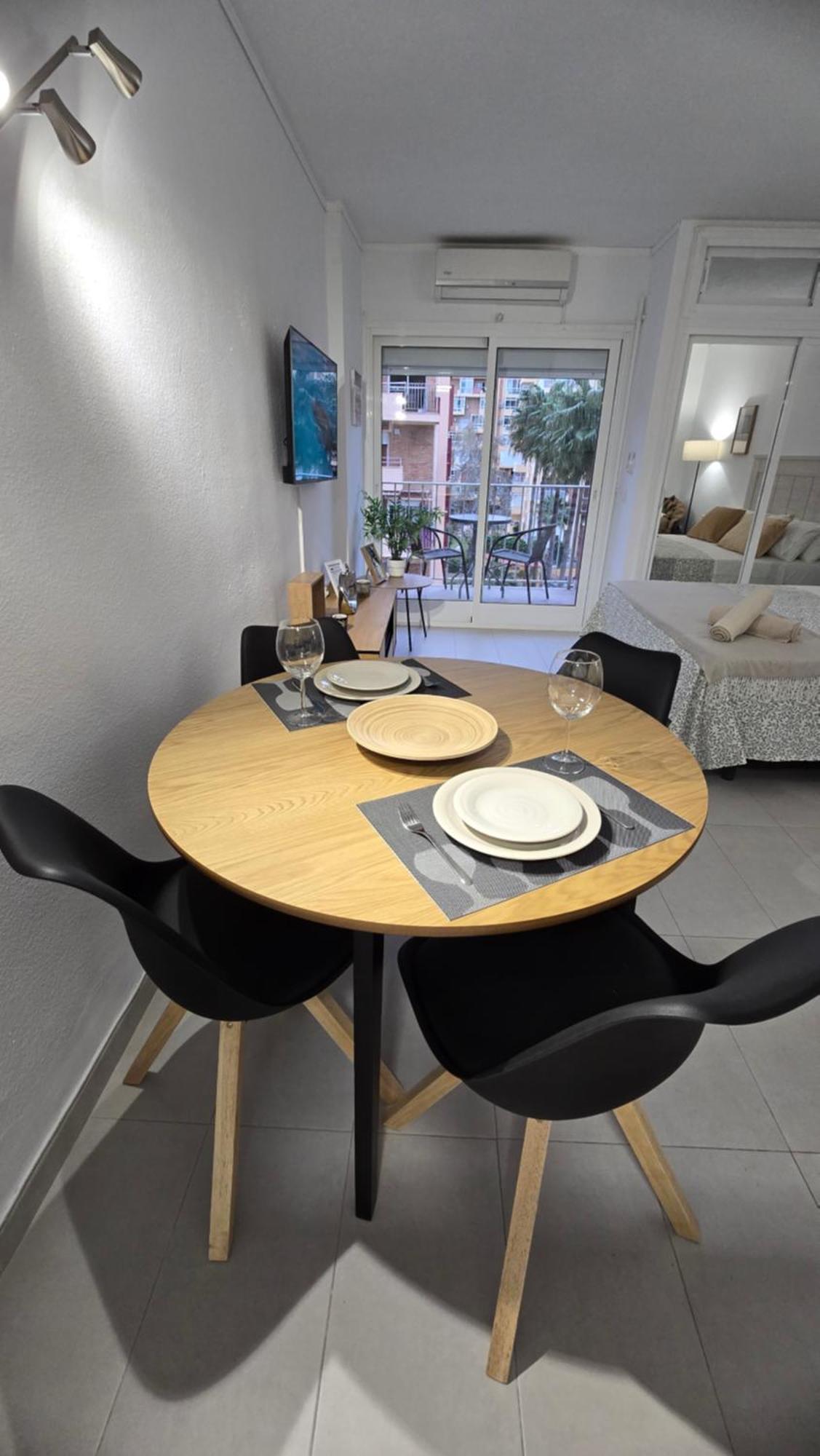 Benalmadena Minerva 401 Estudio Con Gran Piscina Y Parque Acuatico Bagian luar foto